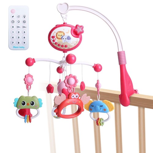 Baby musical crib - crib, mobile