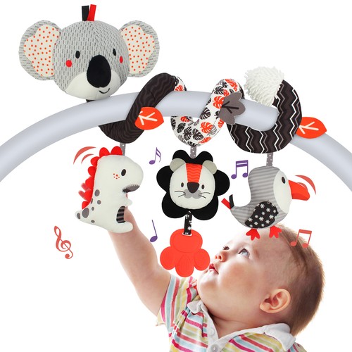 Baby crib hanging rattles - crib, toys